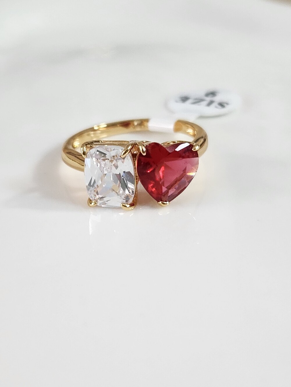 Sweetheart Gem Ring